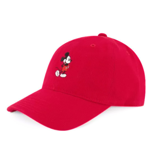 Men's Red Cartoon Embroidered Baseball Cap