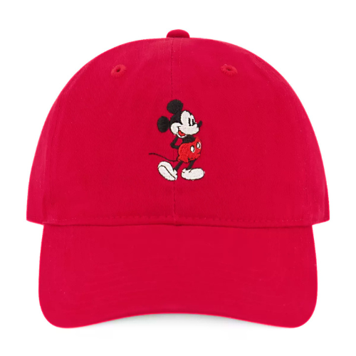 Men's Red Cartoon Embroidered Baseball Cap