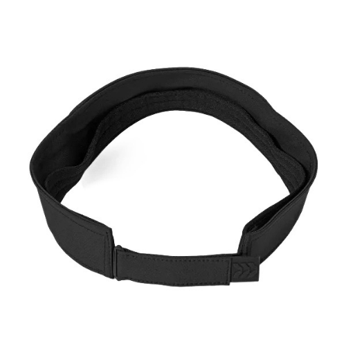 Men's Black Adjustable Sports Visor Cap